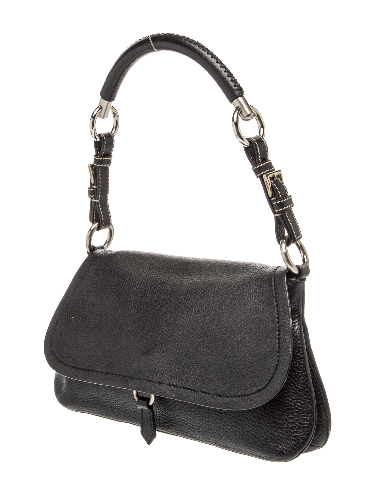 Prada Vitello Daino Leather Shoulder Bag
