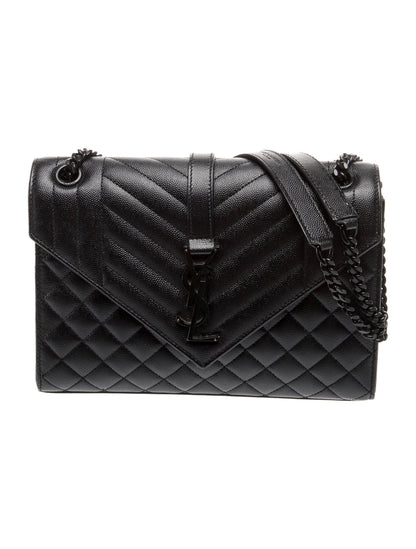 Saint Laurent Quilted Envelope Medium