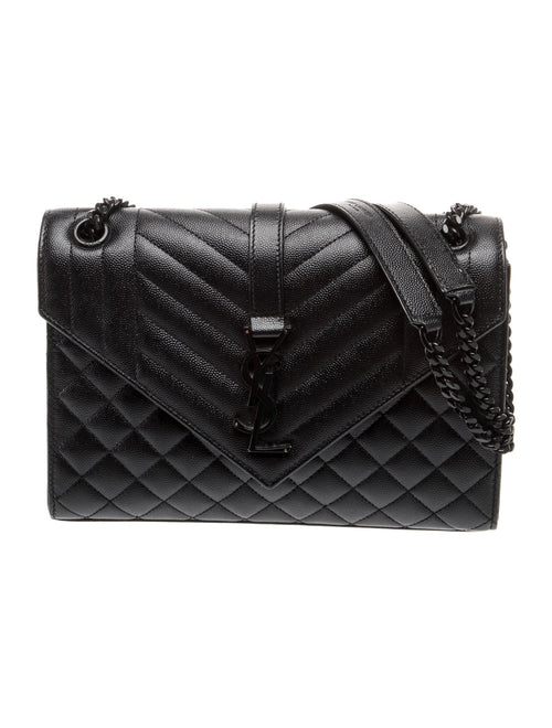 Saint Laurent Quilted Envelope Medium