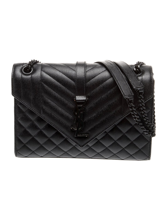 Saint Laurent Quilted Envelope Medium