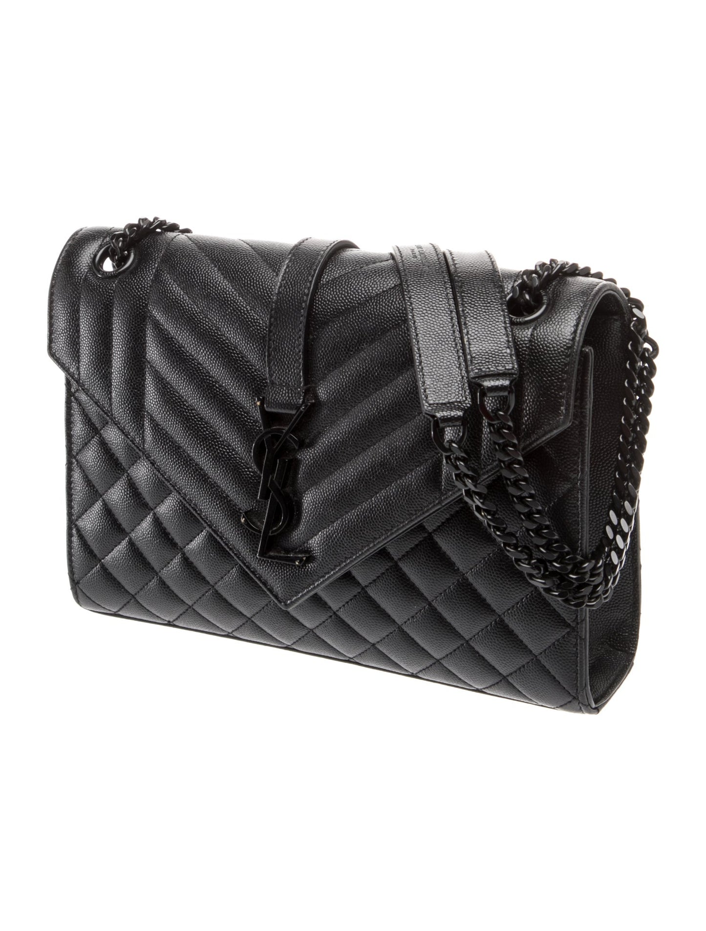Saint Laurent Quilted Envelope Medium