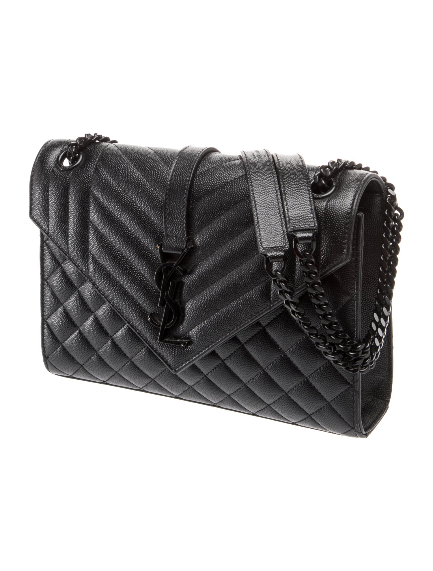 Saint Laurent Quilted Envelope Medium