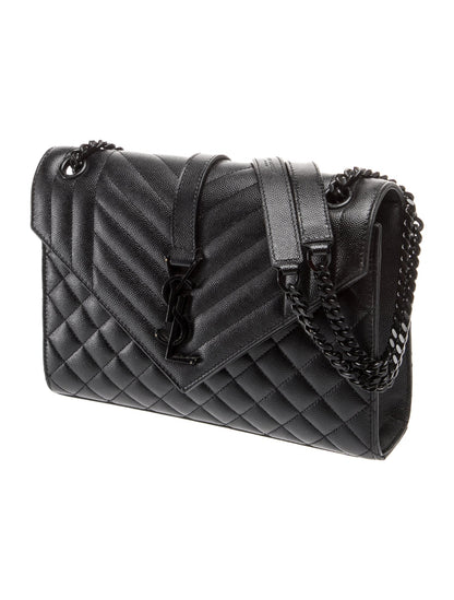 Saint Laurent Quilted Envelope Medium
