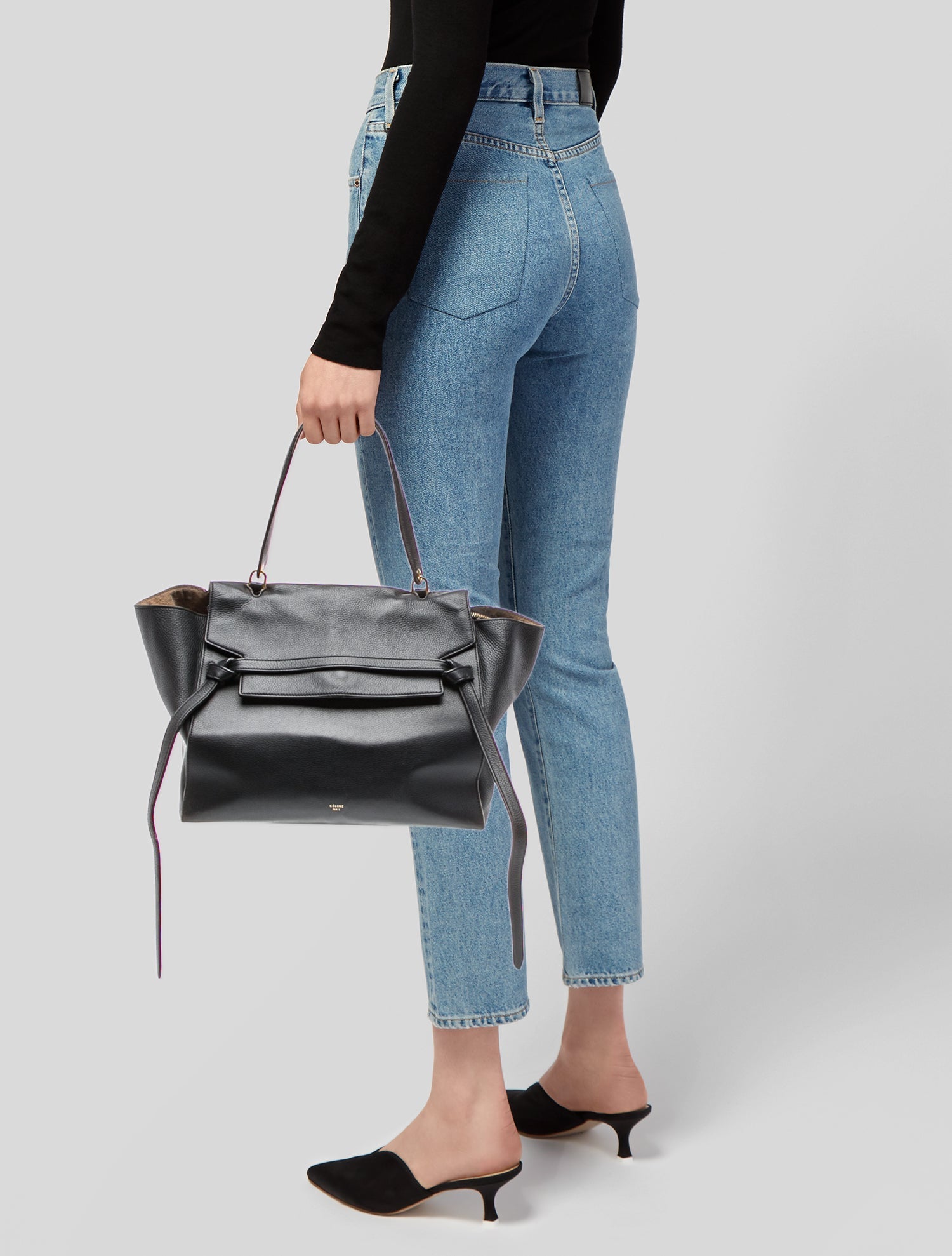 Celine Leather Belt Bag Small