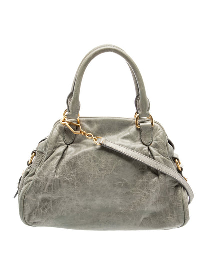 Miu Miu Lambskin Nappa Charm Bauletto Aperto Vintage