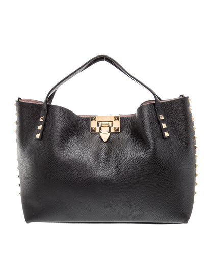 Valentino Rockstud Top Handle Bag