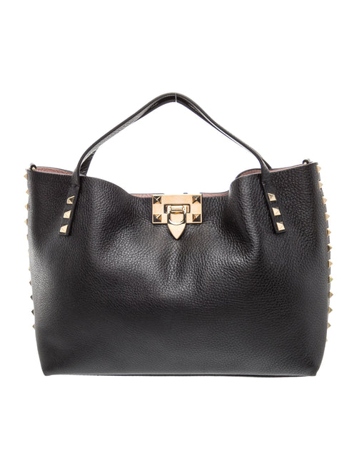 Valentino Rockstud Top Handle Bag