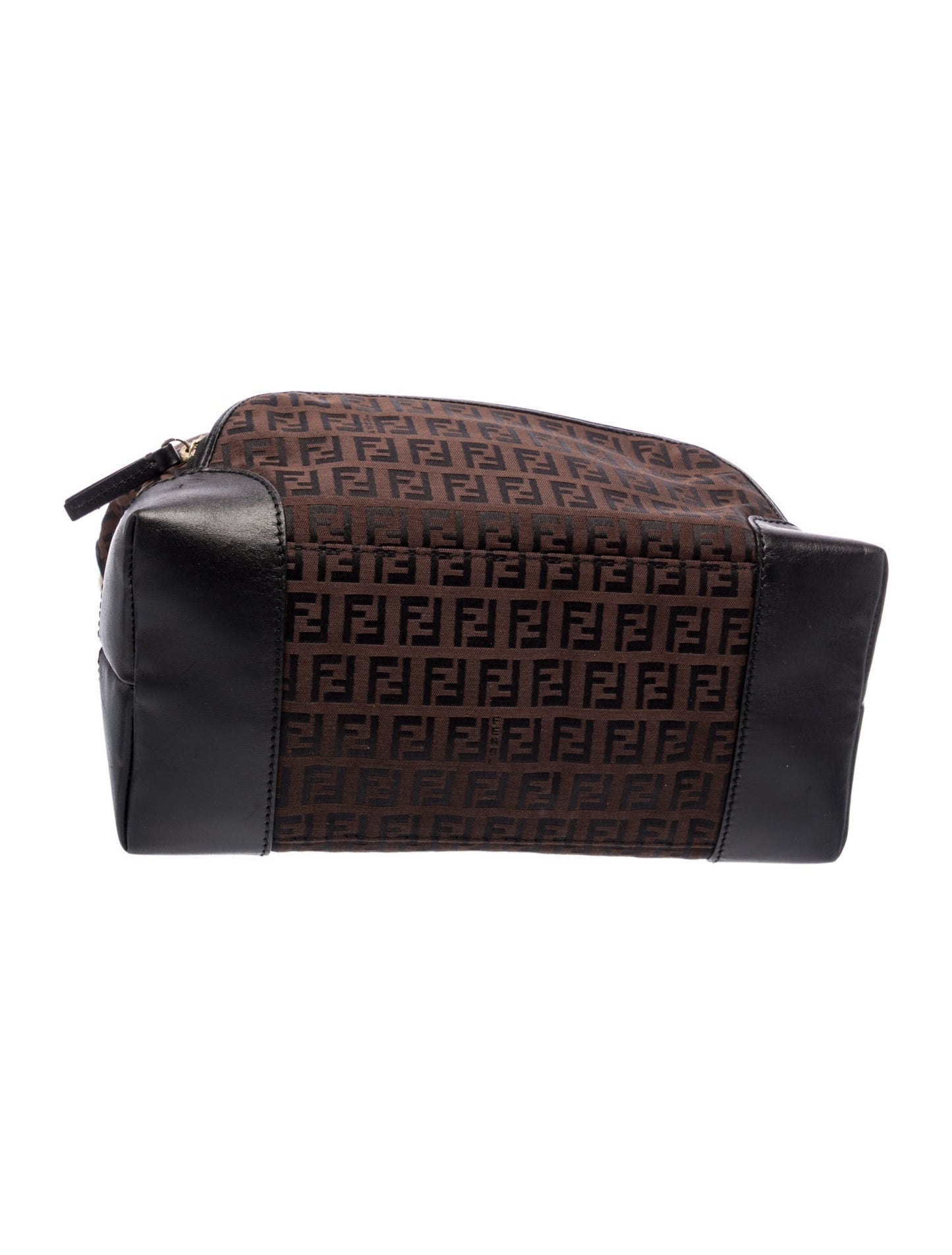 Fendi Zucchino FF Shoulder Bag