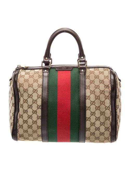 Gucci GG Canvas Boston Medium