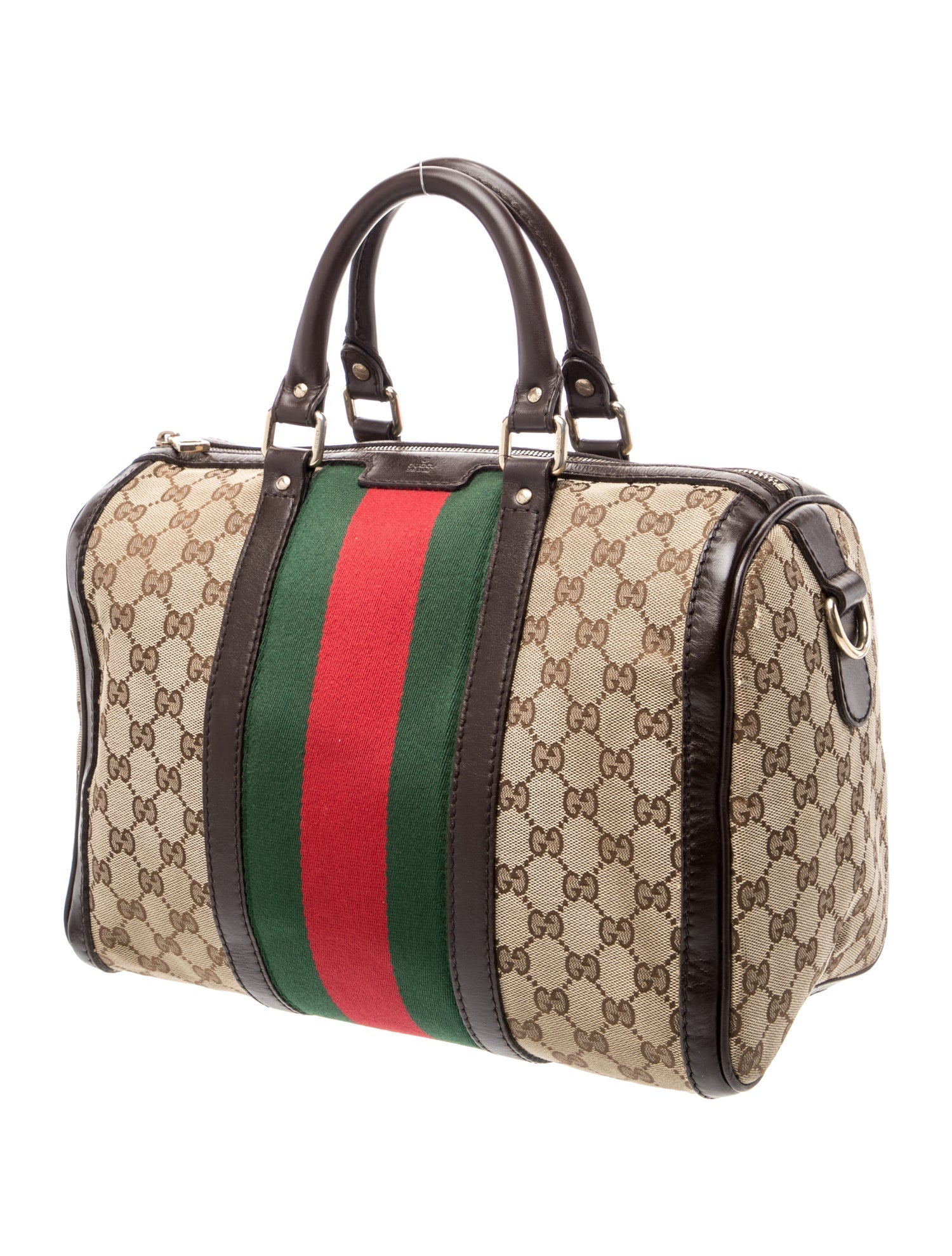 Gucci GG Canvas Boston Medium