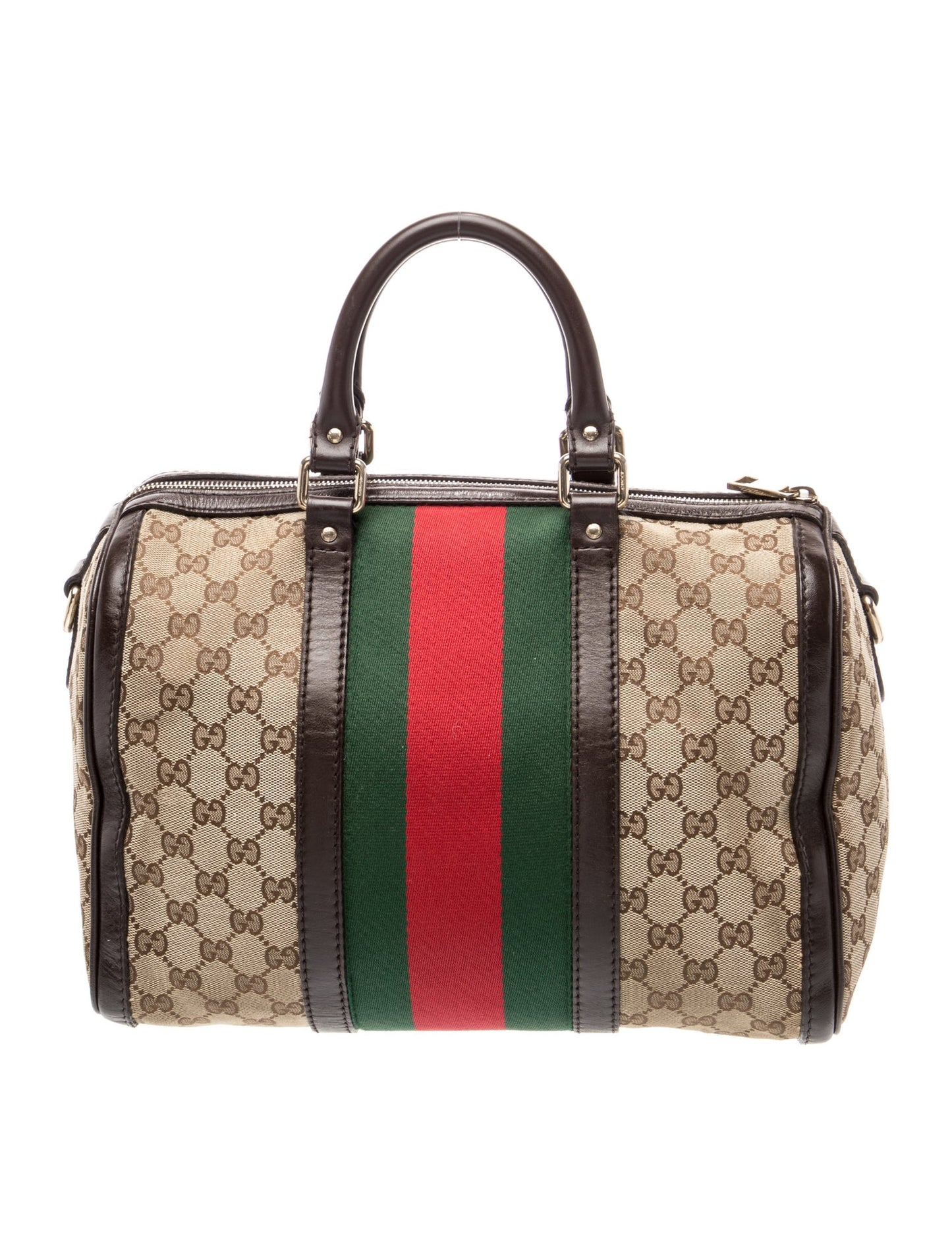 Gucci GG Canvas Boston Medium