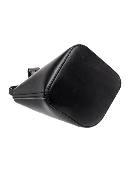 Loewe Leather Mini Pebble Bucket Bag