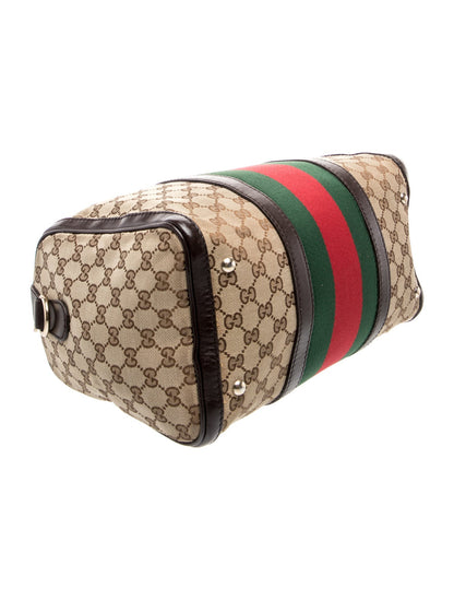 Gucci GG Canvas Boston Medium