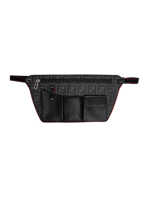 Fendi Zucca FF FF Logo Belt Bag
