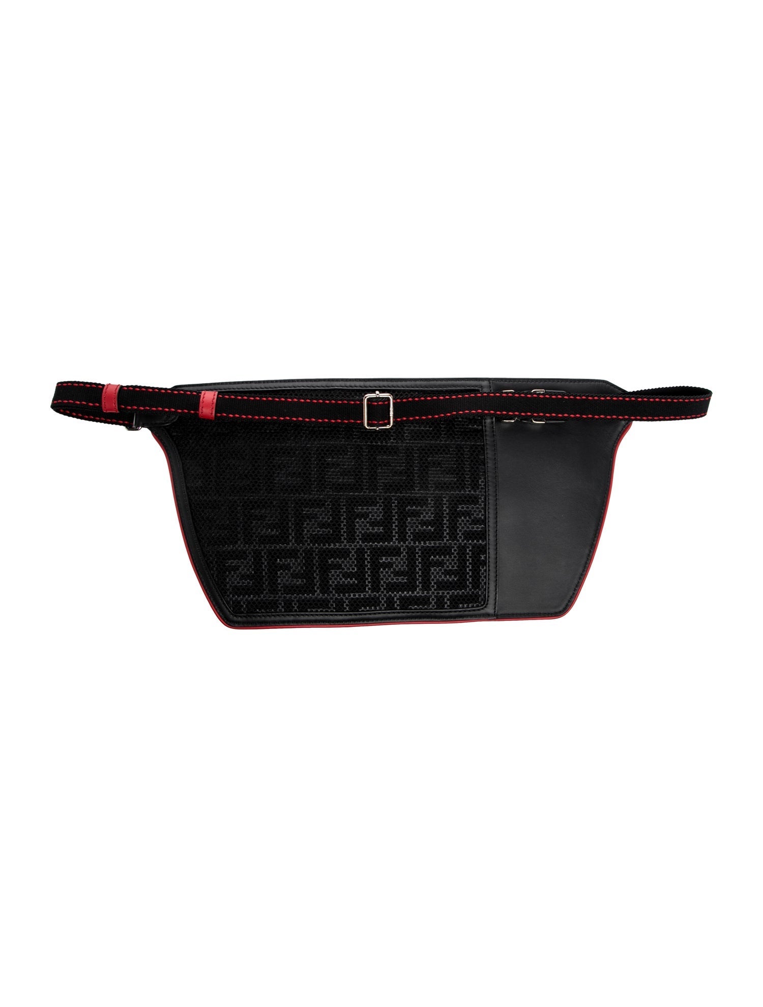 Fendi Zucca FF FF Logo Belt Bag