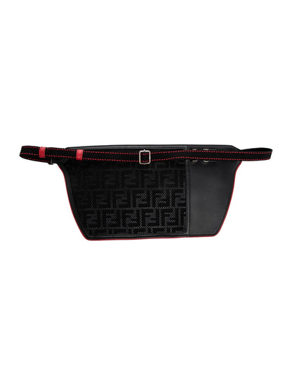Fendi Zucca FF FF Logo Belt Bag