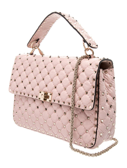 Valentino Rockstud Top Handle Bag
