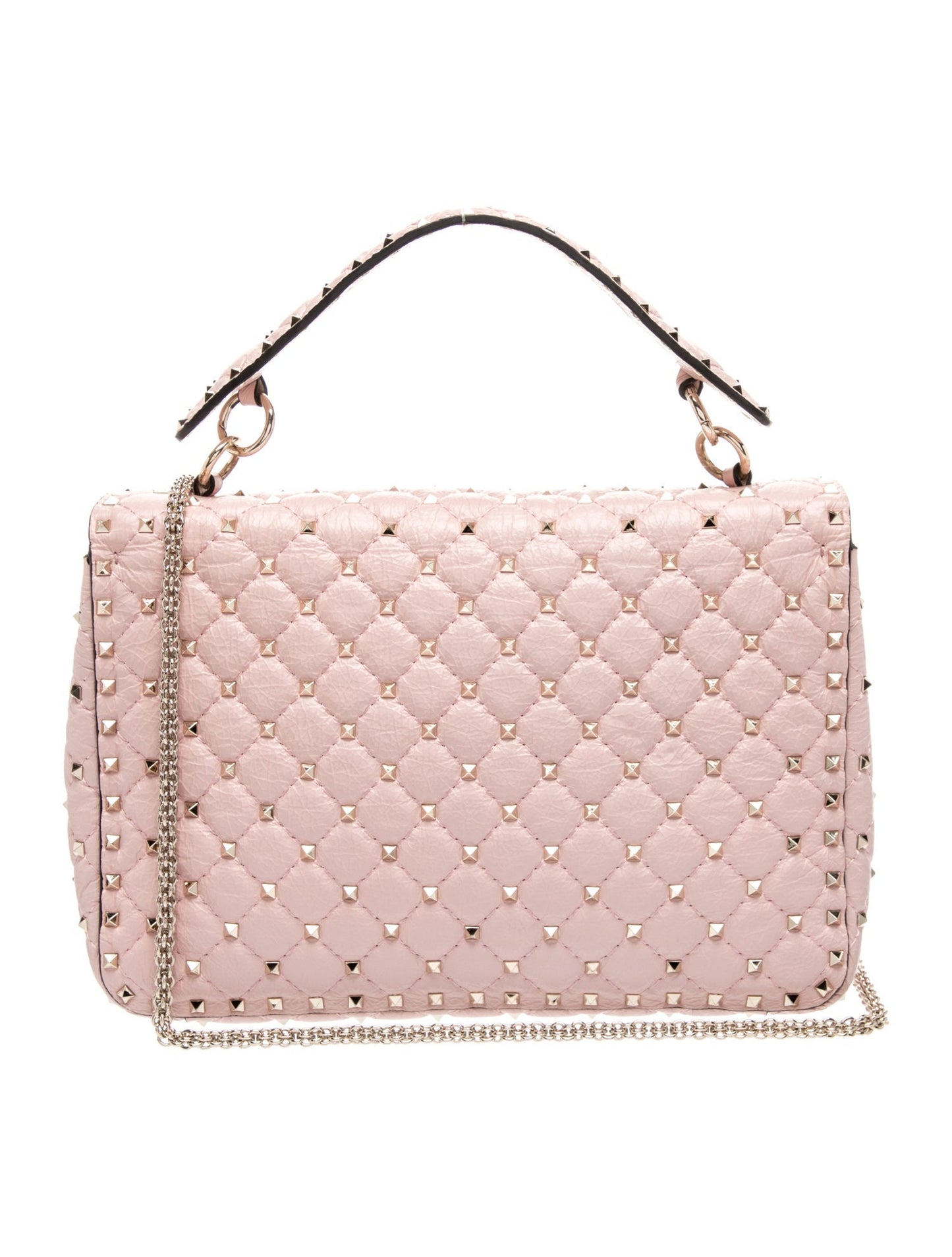 Valentino Rockstud Top Handle Bag