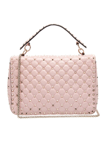 Valentino Rockstud Top Handle Bag