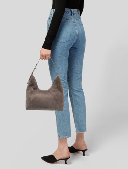 Brunello Cucinelli Suede Shoulder Bag w/ Tags