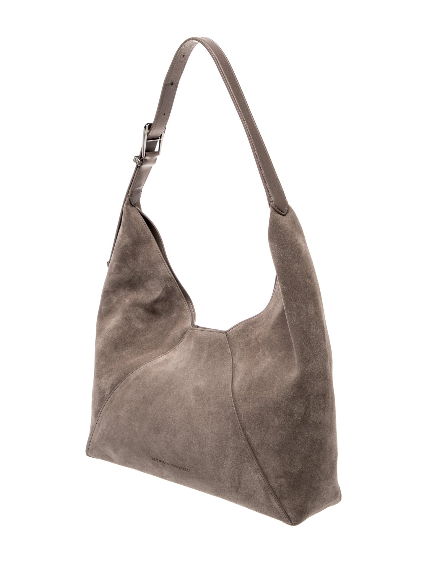 Brunello Cucinelli Suede Shoulder Bag w/ Tags