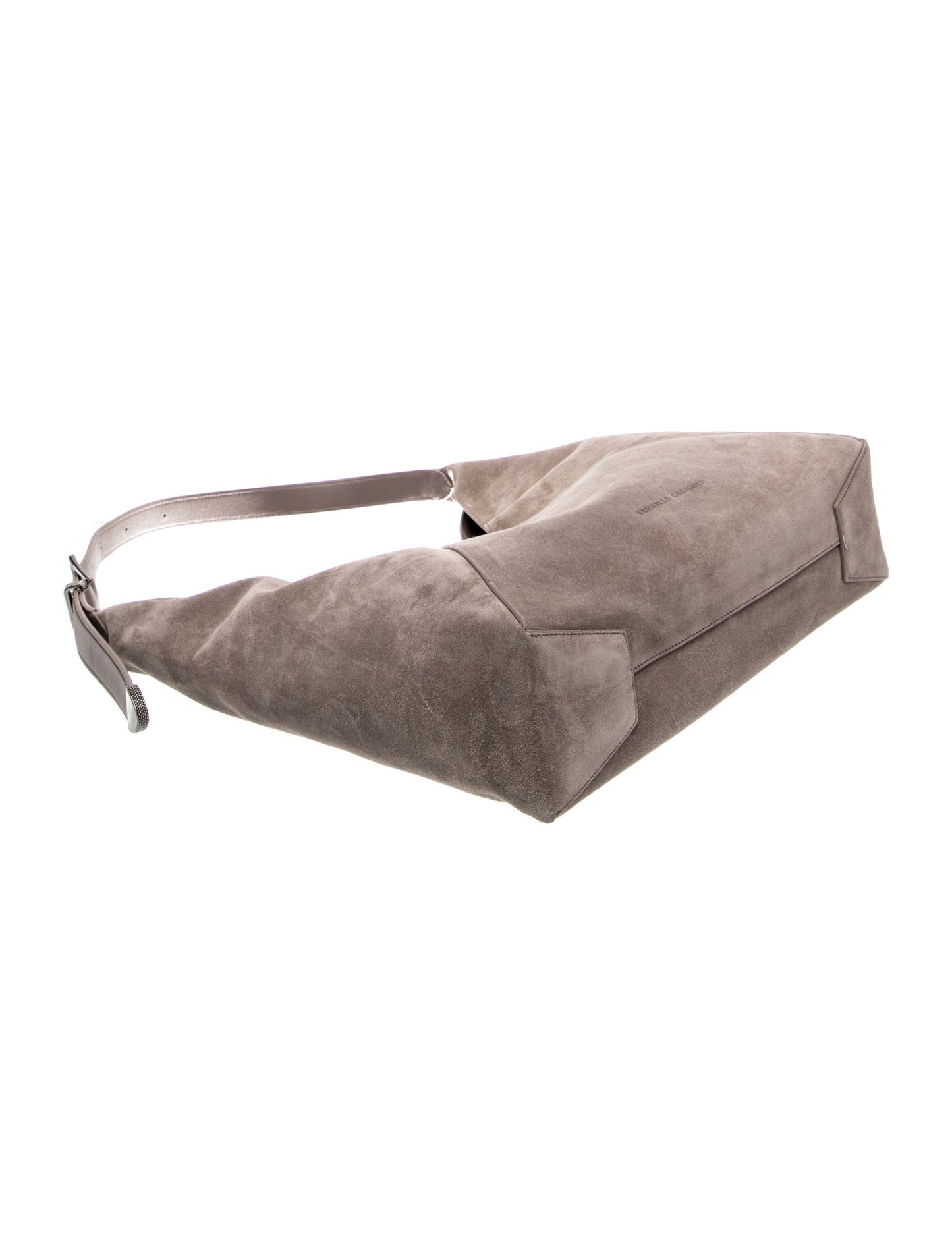 Brunello Cucinelli Suede Shoulder Bag w/ Tags