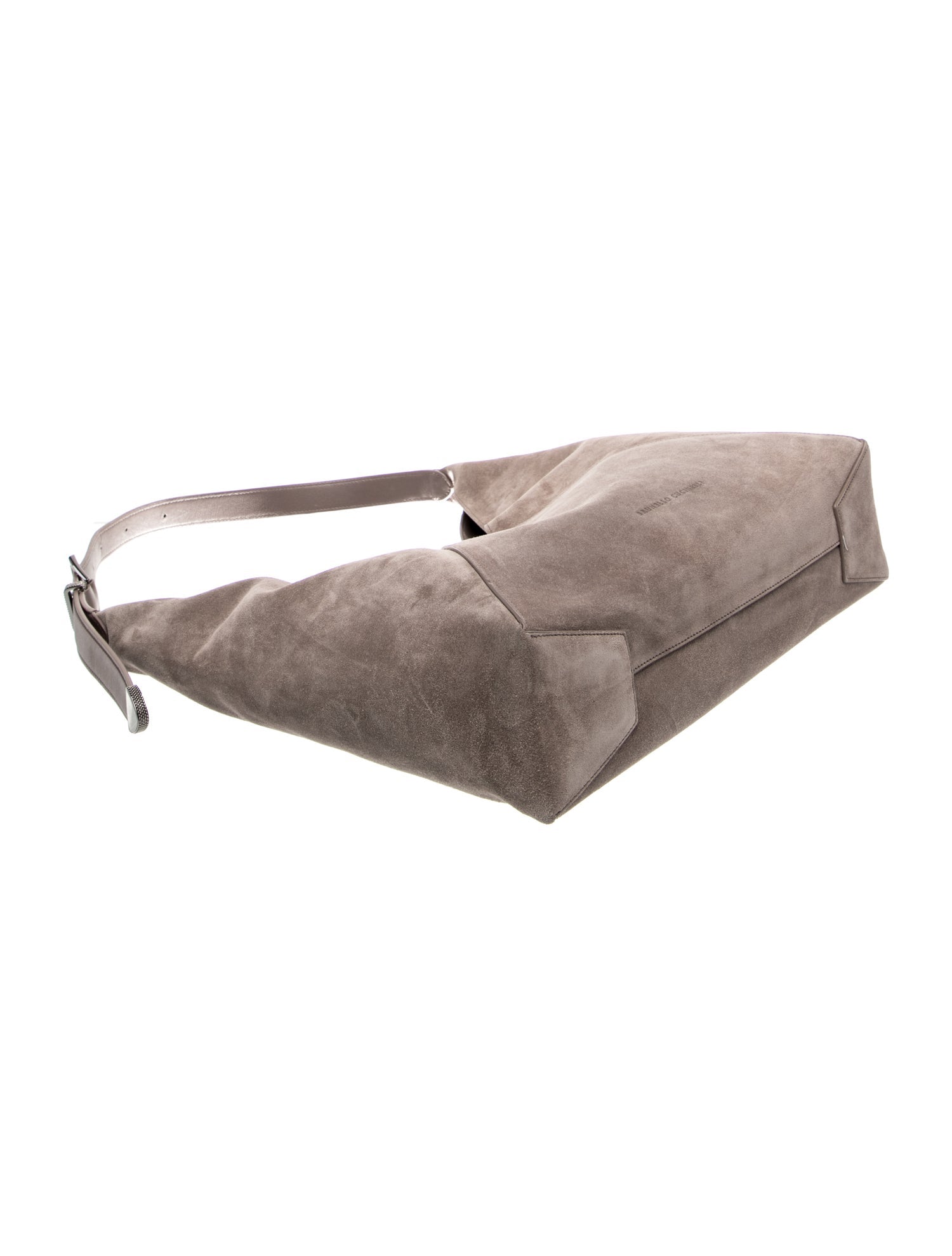 Brunello Cucinelli Suede Shoulder Bag w/ Tags