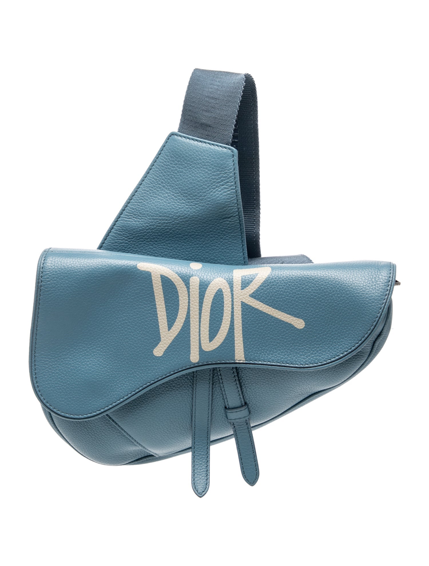 DIOR x Shawn Stussy Leather Crossbody Bag