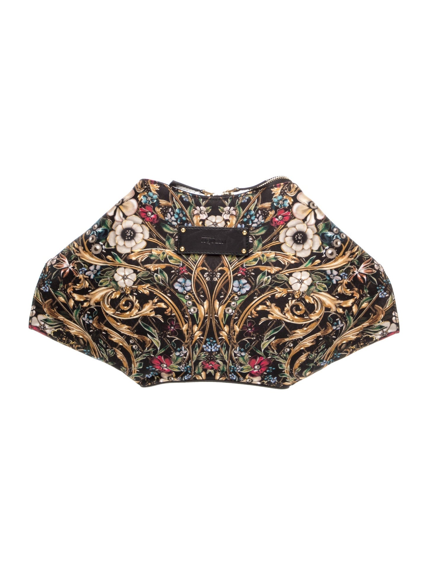 Alexander McQueen Satin Clutch