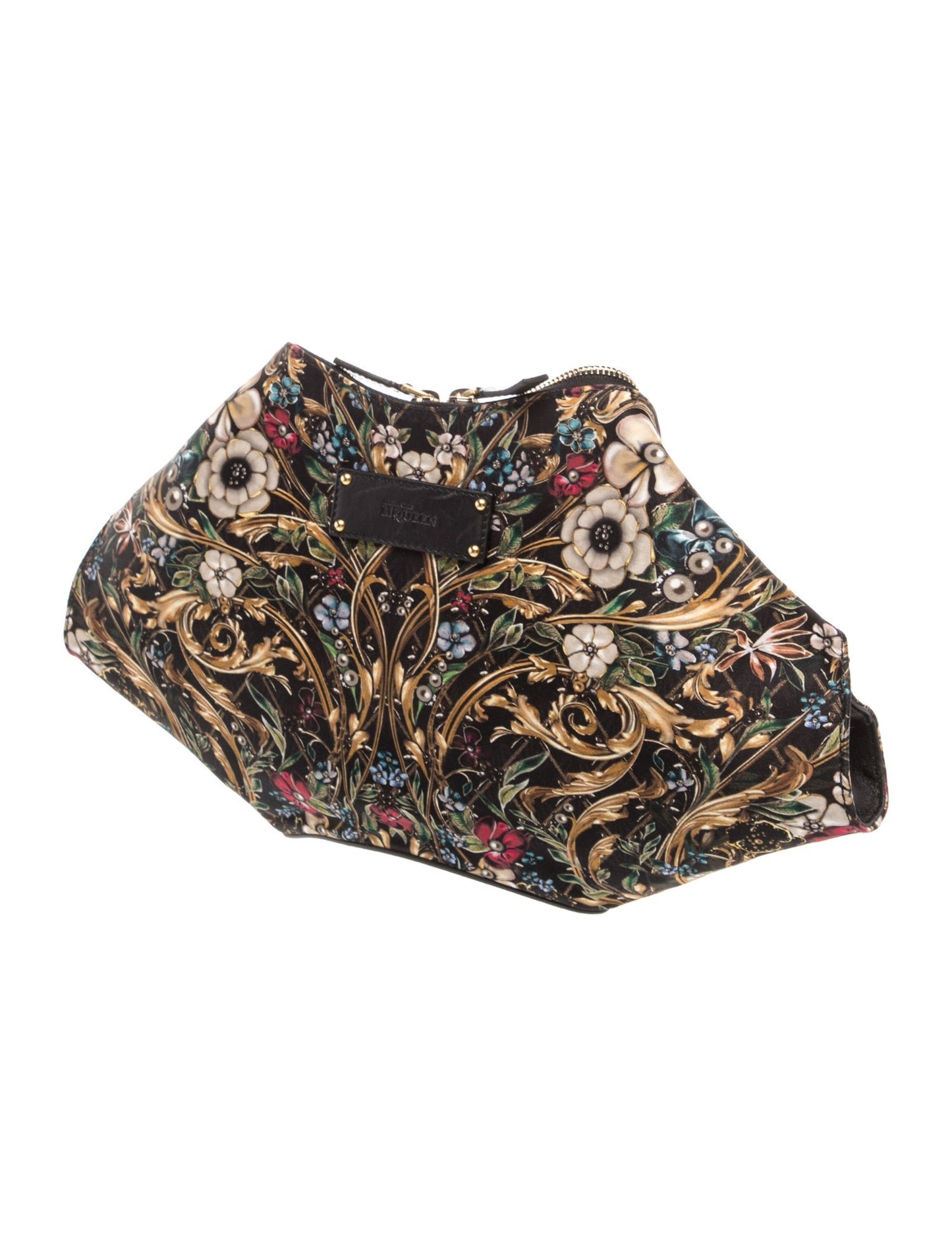Alexander McQueen Satin Clutch