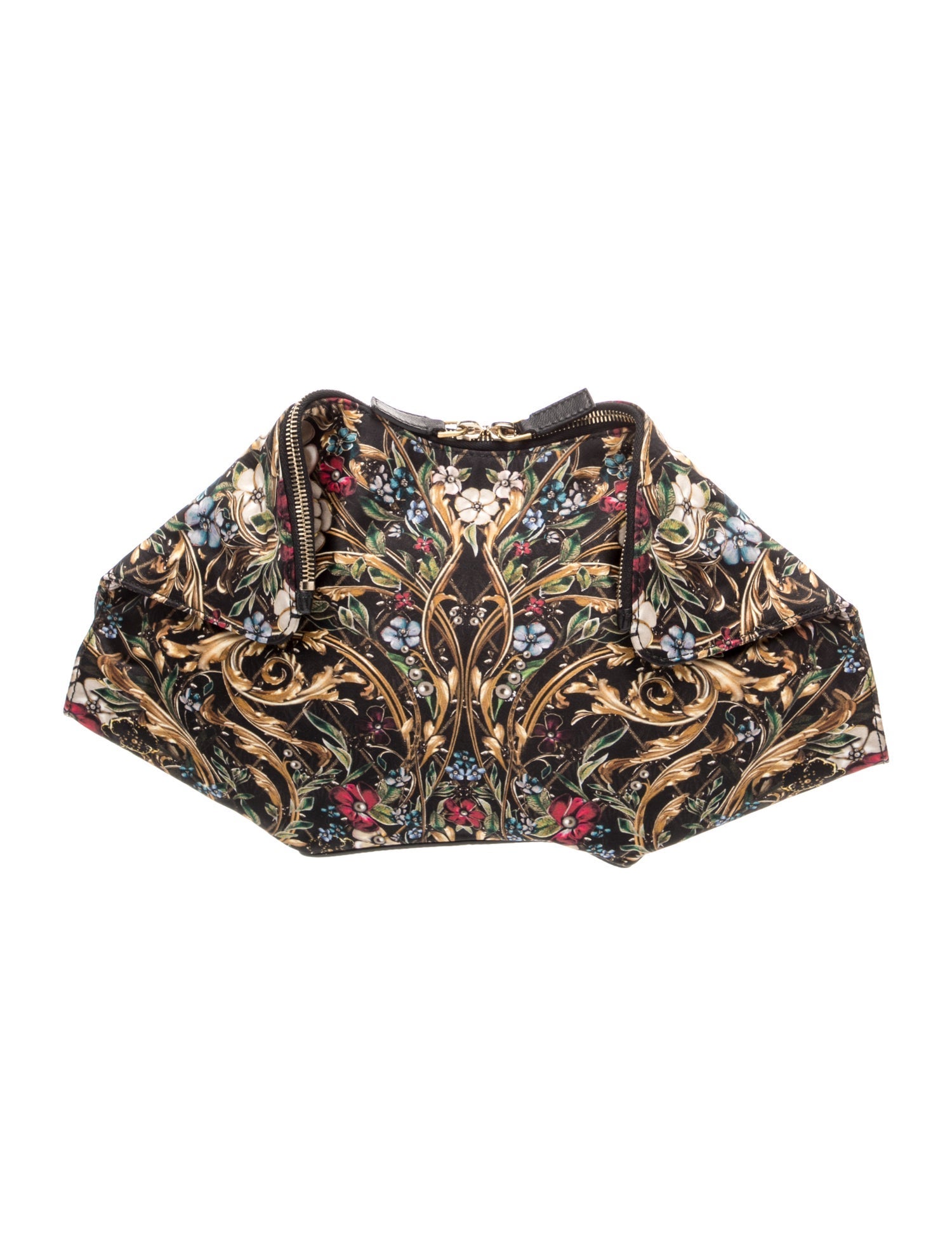 Alexander McQueen Satin Clutch