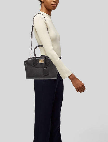 Salvatore Ferragamo Leather Top Handle Bag