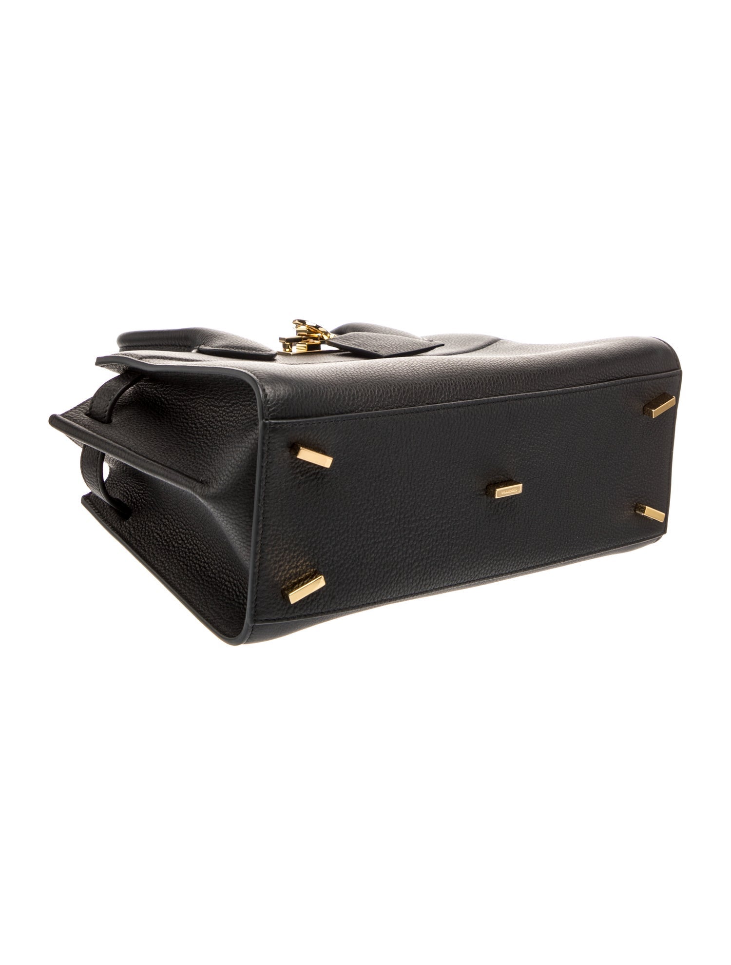 Salvatore Ferragamo Leather Top Handle Bag