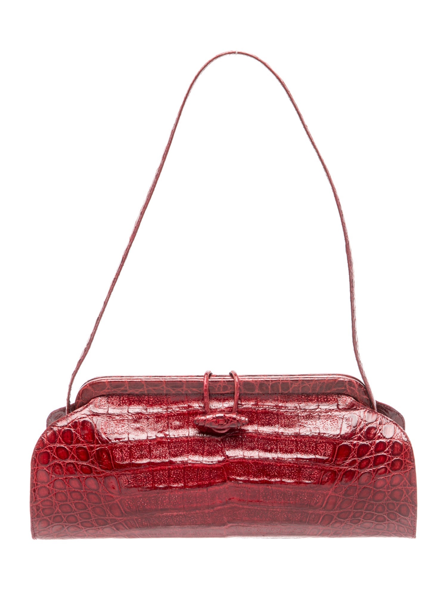 Nancy Gonzalez Crocodile Shoulder Bag