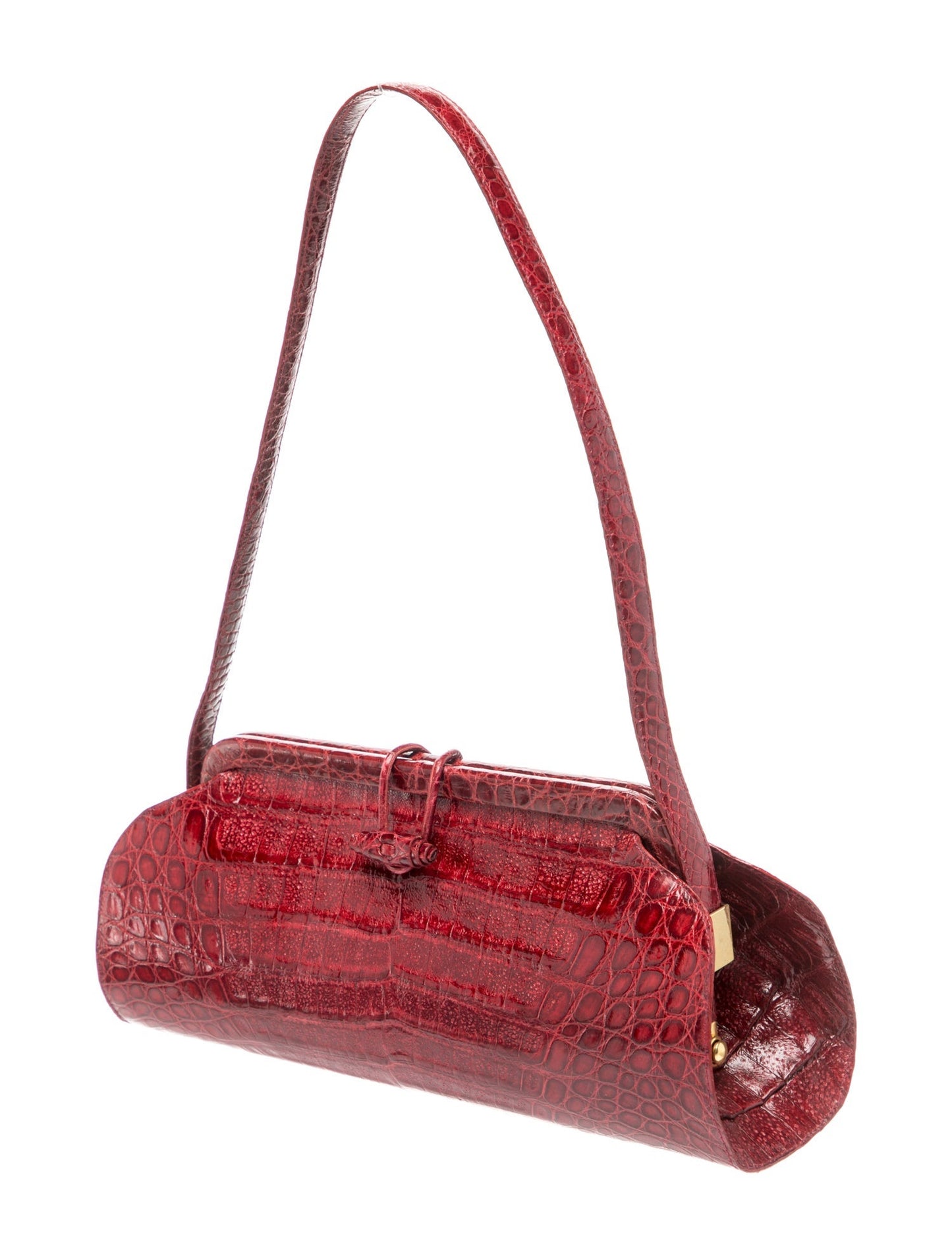 Nancy Gonzalez Crocodile Shoulder Bag