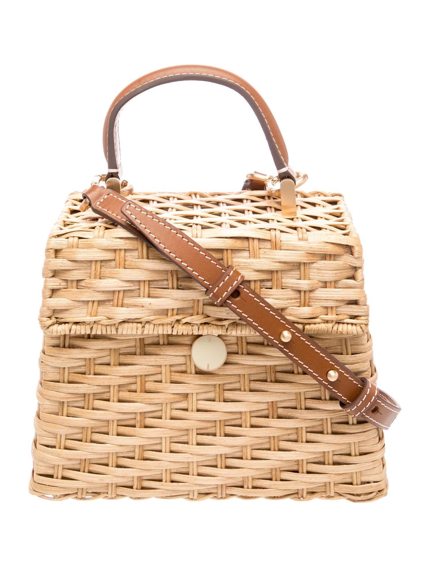 Cult Gaia Raffia Shoulder Bag w/ Tags