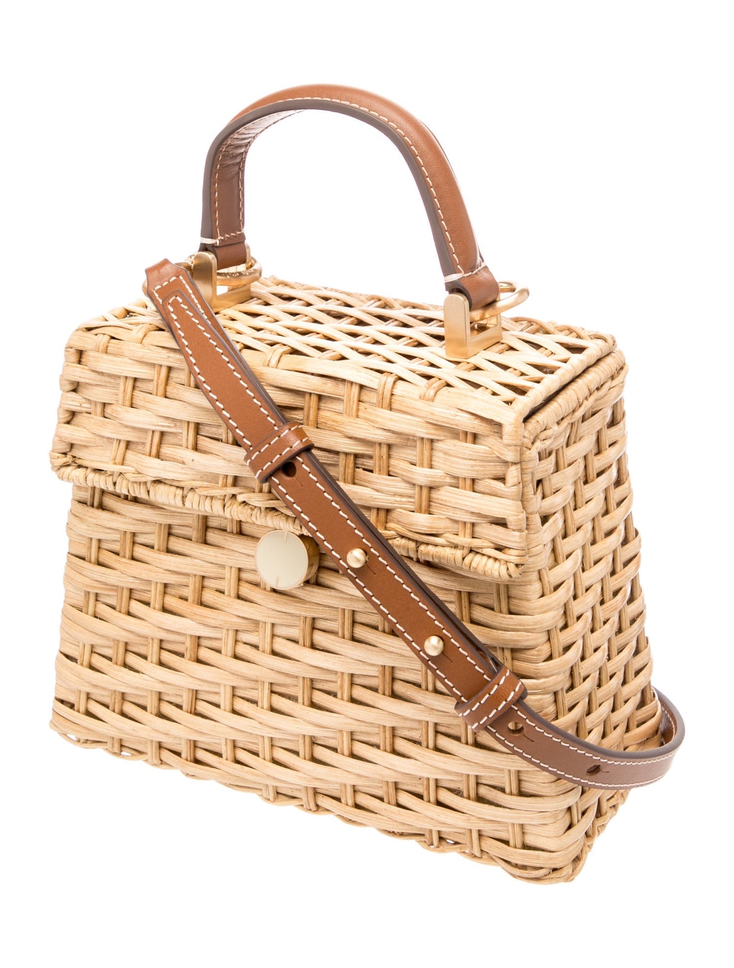 Cult Gaia Raffia Shoulder Bag w/ Tags