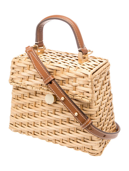 Cult Gaia Raffia Shoulder Bag w/ Tags