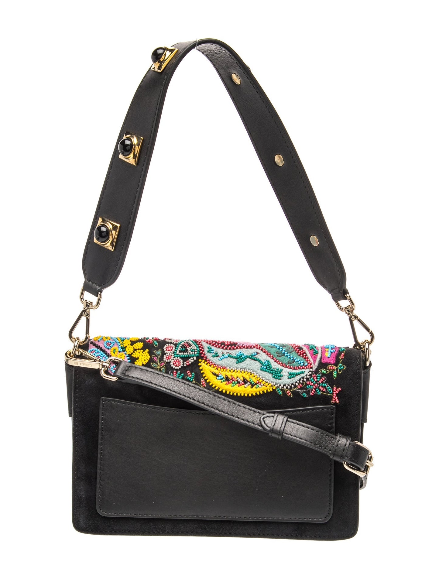 Etro Leather Shoulder Bag w/ Tags