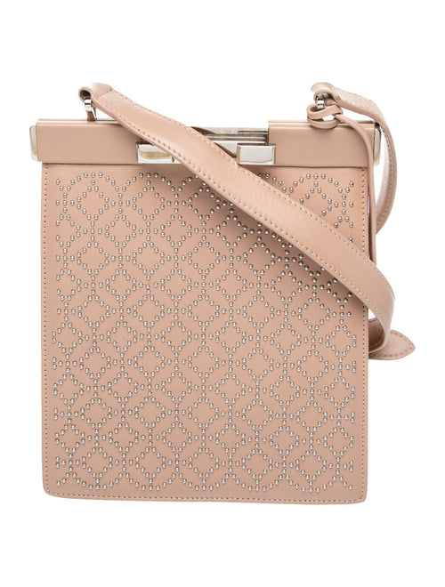 Alaïa Leather Messenger Bag
