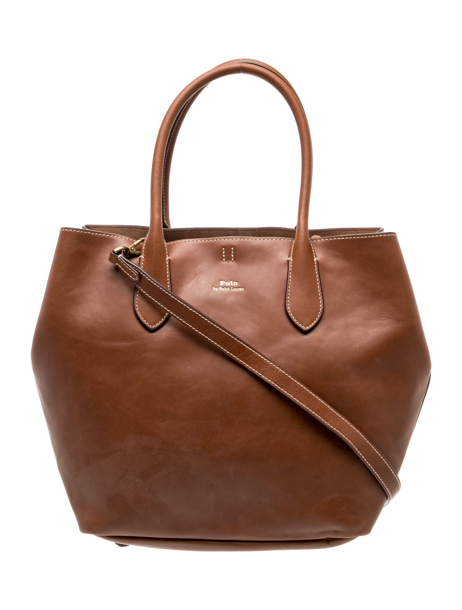 Polo Ralph Lauren Leather Tote w/ Tags