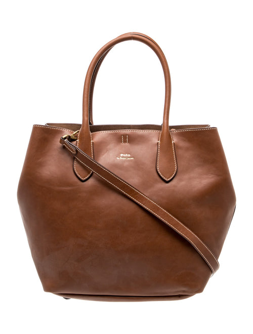 Polo Ralph Lauren Leather Tote w/ Tags