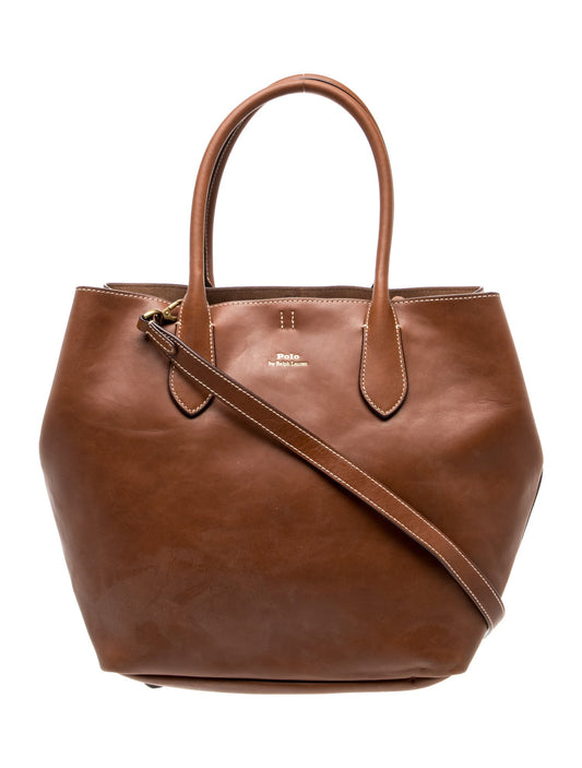 Polo Ralph Lauren Leather Tote w/ Tags
