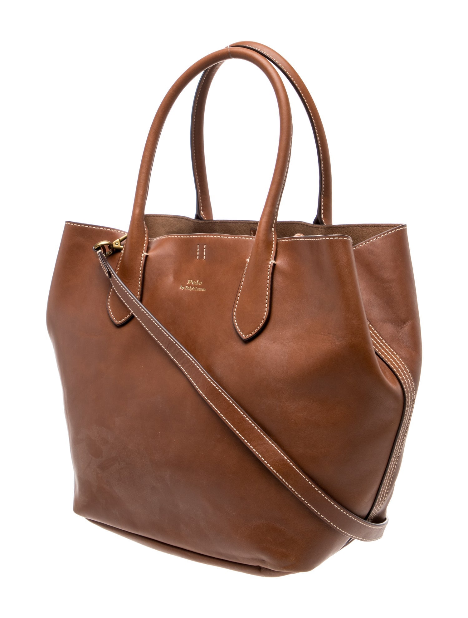Polo Ralph Lauren Leather Tote w/ Tags