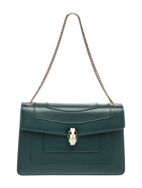 Bvlgari Leather Shoulder Bag
