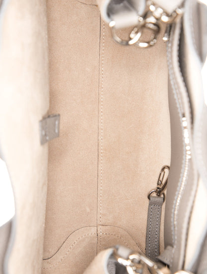 Longchamp Leather Top Handle Bag