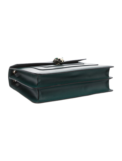 Bvlgari Leather Shoulder Bag
