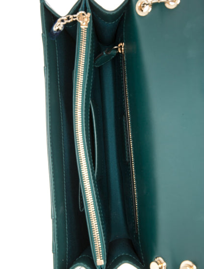 Bvlgari Leather Shoulder Bag