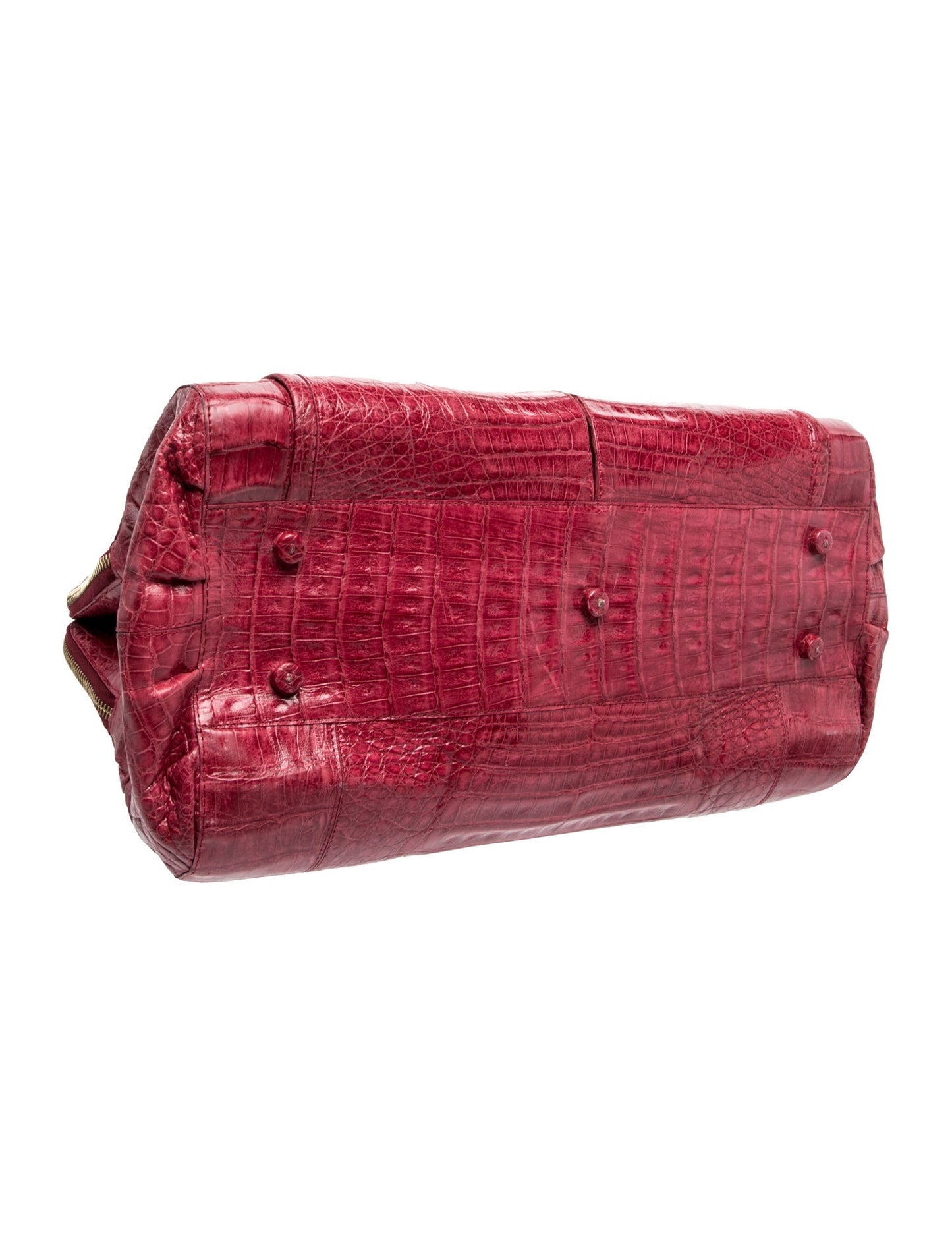 Nancy Gonzalez Crocodile Top Handle Bag
