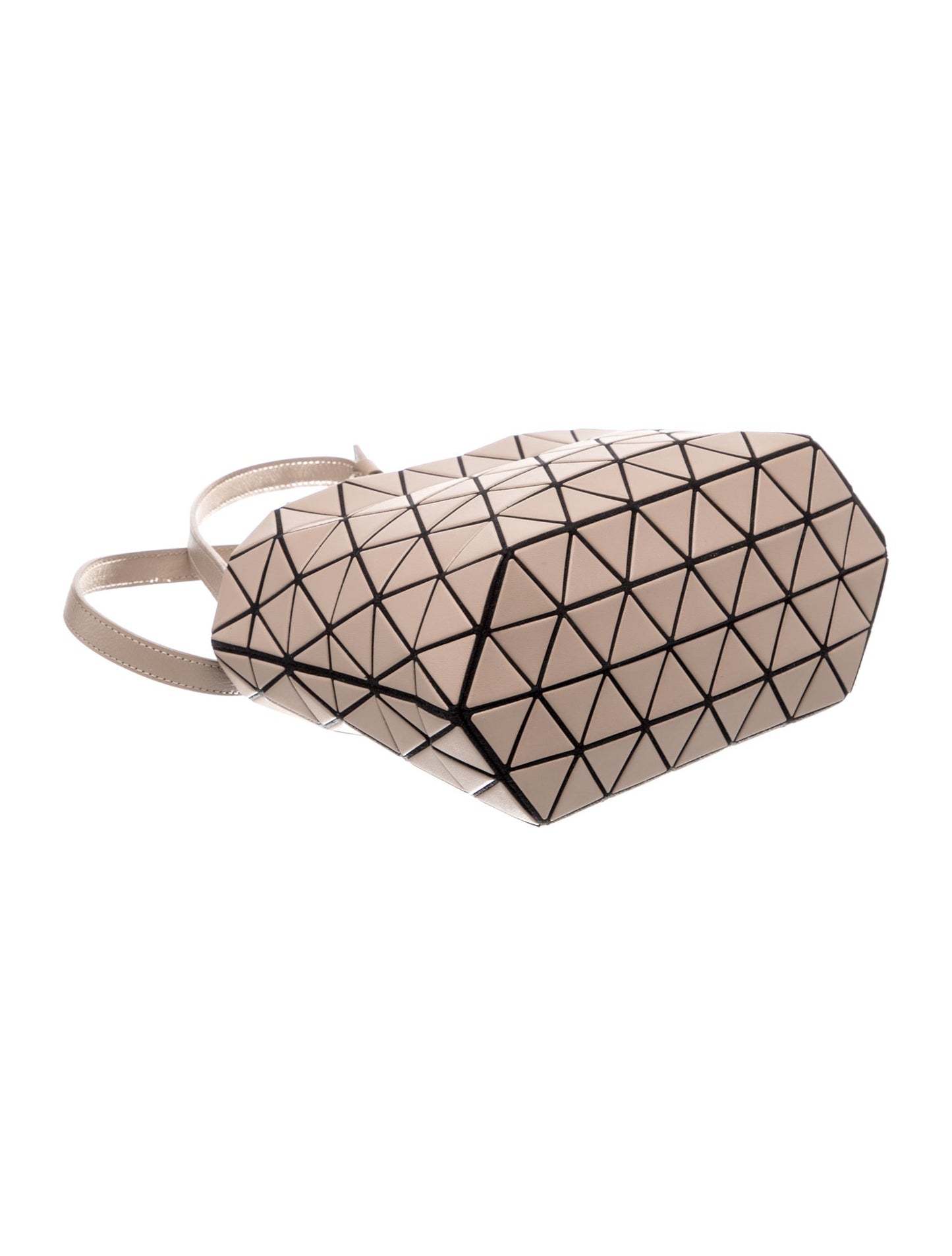 Bao Bao Issey Miyake Leather Top Handle Bag